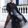 Outlet 😍 SETSOFRAN London Sheer Tulle 👚 Shirt 👗 Dress ✔️ -Alie Street Shop unnamed file 1911