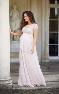 Best reviews of 🎉 Tiffany Rose Maternity Elizabeth Maternity Bridesmaid 👗 Dress In Soft Pink 😍