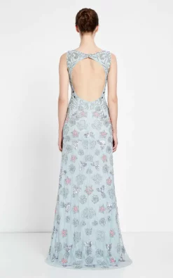 New 😀 Lucky Miami Luxury Fully Hand Beaded Flattery Maxi 👗 Dress 😉 -Alie Street Shop unnamed file 1949