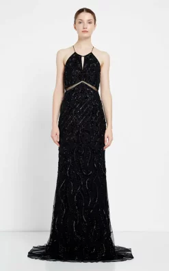 Deals 🌟 Lucky Miami Beads Embellished Cross Back Detail Maxi 👗 Dress 😉