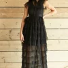 Coupon 😉 Mimi Clothing Black Tulle Ruffle High Tie Neck Maxi 👗 Dress 🎁 -Alie Street Shop unnamed file 1960