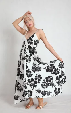 Cheapest π Boutique Store Black Floral Strappy Maxi π Dress π€©