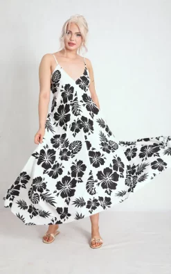 Cheapest 🛒 Boutique Store Black Floral Strappy Maxi 👗 Dress 🤩 -Alie Street Shop unnamed file 2111