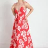 Hot Sale 😉 Boutique Store Red Floral Strappy Maxi 👗 Dress ✔️ -Alie Street Shop unnamed file 2116