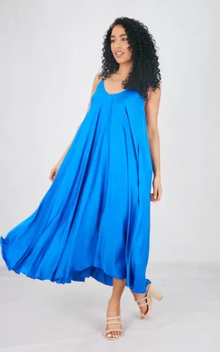 Best reviews of ⌛ Boutique Store Blue Strappy Maxi 👗 Dress 👍