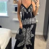 Cheap 😀 Izabel London Black And White Mosaic Print Maxi 👗 Dress 😍 -Alie Street Shop unnamed file 22