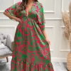 Best deal ✨ IKRUSH Samara Printed Maxi 👗 Dress In Green 🤩 -Alie Street Shop unnamed file 224