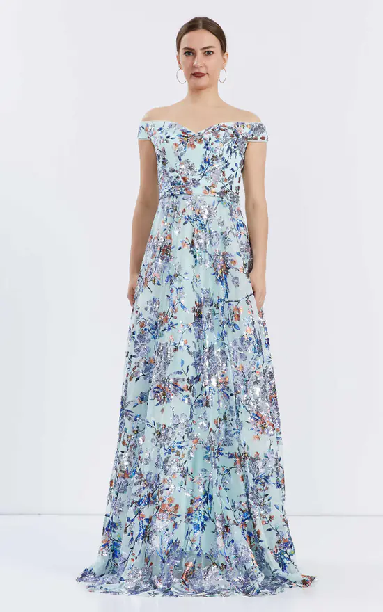 Wholesale β¨ Lucky Miami Sequin Embellished Off The Shoulder Maxi π Dress π 3 Wholesale β¨ Lucky Miami Sequin Embellished Off The Shoulder Maxi π Dress π