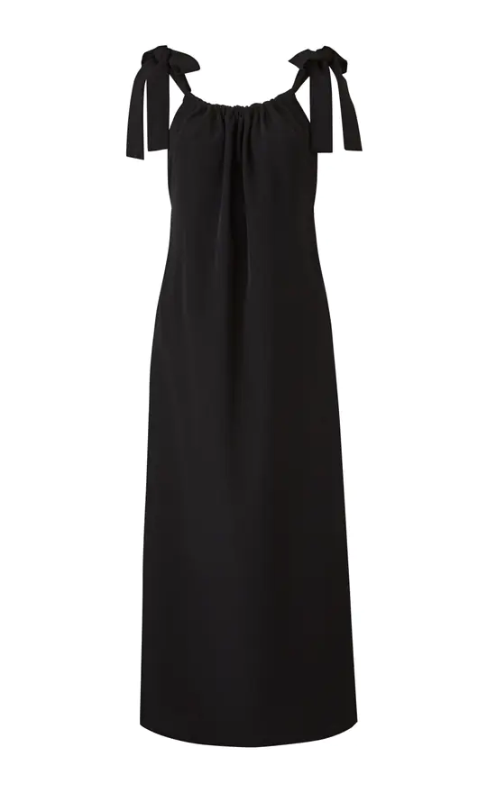 Best Pirce β€οΈ COCOOVE Rosa Tie Strap Maxi π Dress In Black β€οΈ 5 Best Pirce β€οΈ COCOOVE Rosa Tie Strap Maxi π Dress In Black β€οΈ - Image 3