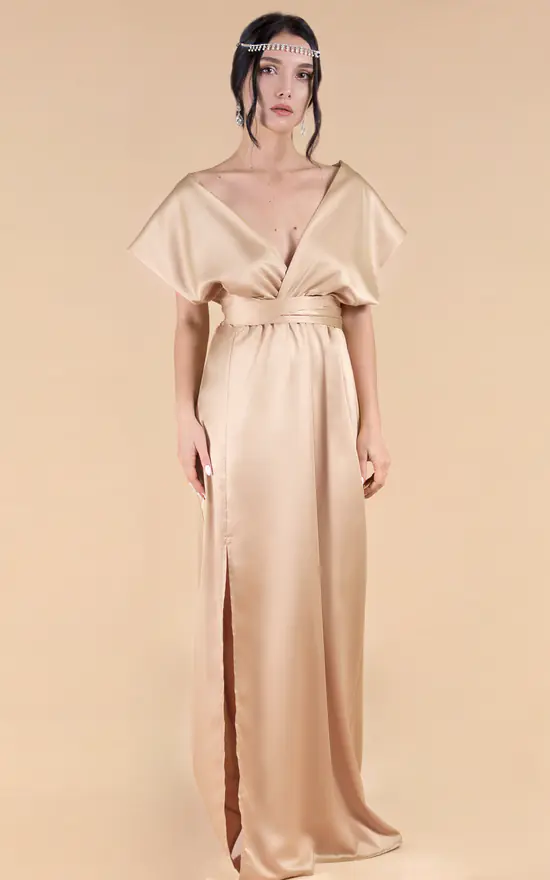 Buy π IDentity Lingerie Infinity Wrap Multiway Bridesmaid Satin Silk π Dress In Nude β 3 Buy π IDentity Lingerie Infinity Wrap Multiway Bridesmaid Satin Silk π Dress In Nude β