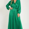 Best Sale β¨ KRISP Long Sleeve Wrap Front Green Satin Maxi π Dress π 1 Best Sale β¨ KRISP Long Sleeve Wrap Front Green Satin Maxi π Dress π -Alie Street Shop unnamed file 2539