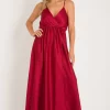 Discount βοΈ KRISP Strappy Wrap Front Dark Red Satin Maxi π Dress 𧨠2 Discount βοΈ KRISP Strappy Wrap Front Dark Red Satin Maxi π Dress 𧨠-Alie Street Shop unnamed file 2571