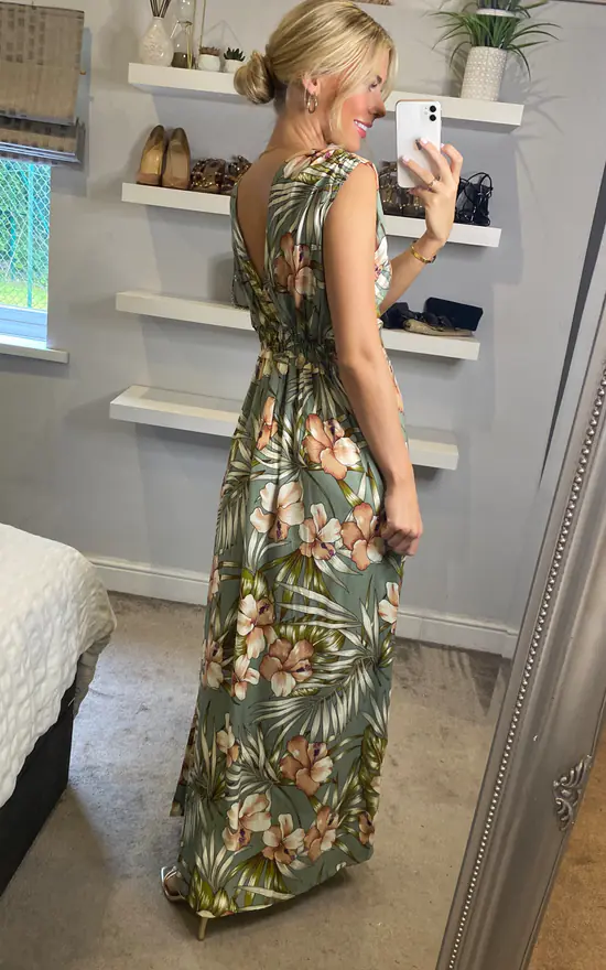 Flash Sale π Ruby Rocks Martini Maxi π Dress Rainforest Chilled Green Blush β€οΈ 6 Flash Sale π Ruby Rocks Martini Maxi π Dress Rainforest Chilled Green Blush β€οΈ - Image 4