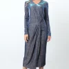 Buy π Smart And Joy Fitted Draped Maxi With Long Sleeves In Metallic Silver β¨ 1 Buy π Smart And Joy Fitted Draped Maxi With Long Sleeves In Metallic Silver β¨ -Alie Street Shop unnamed file 2597