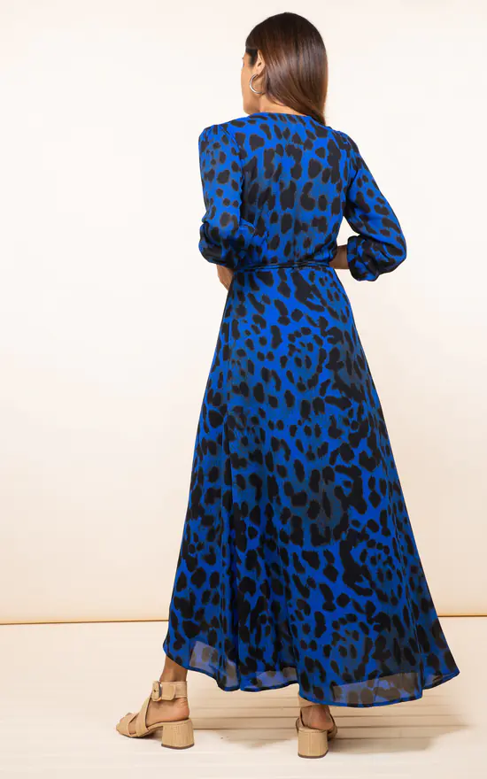 Budget π Dancing Leopard Jagger π Dress In Blue Leopard π 5 Budget π Dancing Leopard Jagger π Dress In Blue Leopard π - Image 3