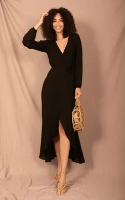 Best Sale 🔥 Dancing Leopard Jagger Maxi 👗 Dress In Black 🔔 -Alie Street Shop unnamed file 2662