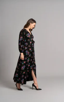 Coupon 🔔 Chapter London Tamzin Floral 👗 Dress Black 🔥 -Alie Street Shop unnamed file 2707
