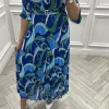 Flash Sale 🔥 Want That Trend Bethany Blue Abstract Midi 👗 Dress 🥰 -Alie Street Shop unnamed file 2778