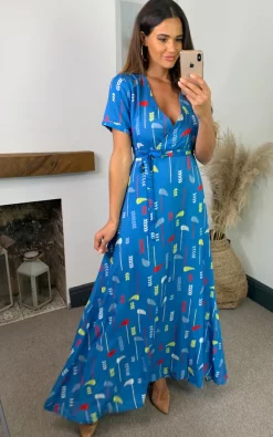 Promo 🎉 Fever London Mariposa Maxi 👗 Dress ❤️