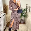 Hot Sale β Jenerique Long Sleeve Wrap Maxi π Shirt π Dress In Brown Leopard Print π 1 Hot Sale β Jenerique Long Sleeve Wrap Maxi π Shirt π Dress In Brown Leopard Print π -Alie Street Shop unnamed file 2874
