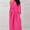 Budget π Boutique Store Pink Cheesecloth One Shoulder Side Pockets Maxi π Dress β¨ 2 Budget π Boutique Store Pink Cheesecloth One Shoulder Side Pockets Maxi π Dress β¨ -Alie Street Shop unnamed file 295