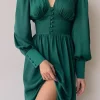 Flash Sale π₯° KANDS LONDON Alicia Satin Button Down π Dress In Emerald Green β€οΈ 1 Flash Sale π₯° KANDS LONDON Alicia Satin Button Down π Dress In Emerald Green β€οΈ -Alie Street Shop unnamed file 3011