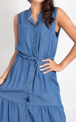 Best deal β¨ Boutique Store Navy Denim Belted Maxi Tiered π Shirt π Dress βοΈ 7 Best deal β¨ Boutique Store Navy Denim Belted Maxi Tiered π Shirt π Dress βοΈ -Alie Street Shop unnamed file 3134