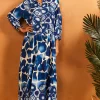 Promo π₯° Blue Vanilla Jessie Giraffe & Marble Print Long Sleeve Smock Maxi π Dress In Navy π 2 Promo π₯° Blue Vanilla Jessie Giraffe & Marble Print Long Sleeve Smock Maxi π Dress In Navy π -Alie Street Shop unnamed file 321