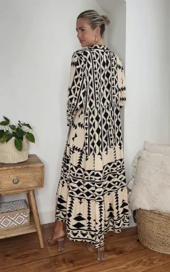Hot Sale π₯° IKRUSH Rosie Button Down Printed Maxi π Dress In Black π 8 Hot Sale π₯° IKRUSH Rosie Button Down Printed Maxi π Dress In Black π -Alie Street Shop unnamed file 3305