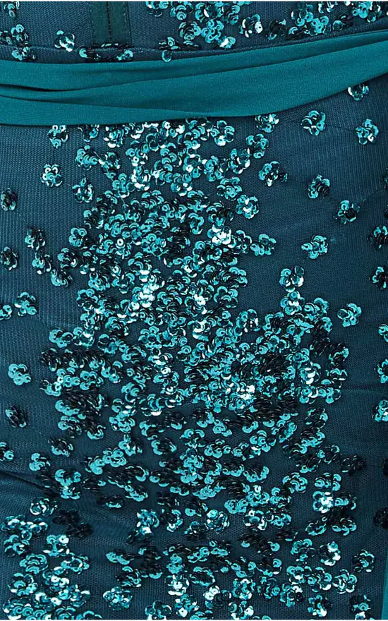 Best deal π€© Goddiva Plus Spread On Sequin Maxi π Dress In Emerald β€οΈ 6 Best deal π€© Goddiva Plus Spread On Sequin Maxi π Dress In Emerald β€οΈ - Image 4