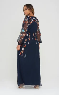 Buy 🎉 Frock & Frill Scilla Embroidered Maxi 👗 Dress 🛒 -Alie Street Shop unnamed file 3348