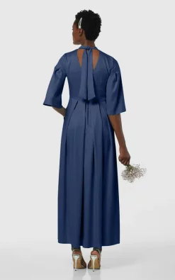 Best Pirce 🎉 Closet London Navy Blue Full 👗 Skirt 👗 Dress 👍 -Alie Street Shop unnamed file 3410