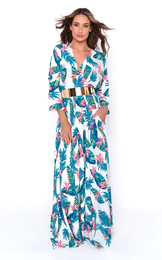 Discount β James Steward Stone Maxi π Dress In Tropical Print π― 3 Discount β James Steward Stone Maxi π Dress In Tropical Print π―