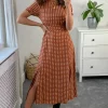 Coupon 𧨠Cutie London Short Sleeve Maxi π Dress In Polka Dot Brown π 2 Coupon 𧨠Cutie London Short Sleeve Maxi π Dress In Polka Dot Brown π -Alie Street Shop unnamed file 350