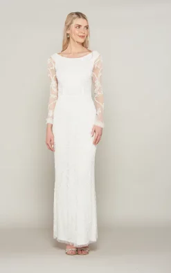 Budget ❤️ Amelia Rose Kate Long Sleeve Maxi 👗 Dress With All Over Embellishment ⌛ -Alie Street Shop unnamed file 3540