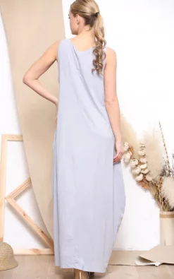 Best Pirce π Lucy Sparks Comfortable Maxi π Dress. (Grey) π 8 Best Pirce π Lucy Sparks Comfortable Maxi π Dress. (Grey) π -Alie Street Shop unnamed file 356