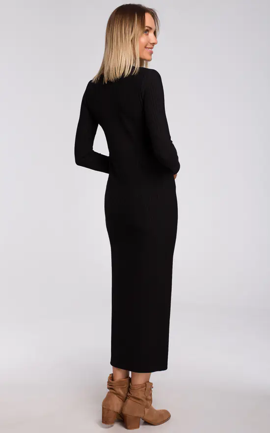 Brand new π MOE Maxi π Dress With Slit In Black π 4 Brand new π MOE Maxi π Dress With Slit In Black π - Image 2