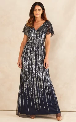 Cheap π Aftershock Gold Butterfly Sleeve Embellished Maxi π Dress In Navy And Silver π 7 Cheap π Aftershock Gold Butterfly Sleeve Embellished Maxi π Dress In Navy And Silver π -Alie Street Shop unnamed file 3588