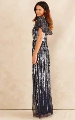 Cheap π Aftershock Gold Butterfly Sleeve Embellished Maxi π Dress In Navy And Silver π 8 Cheap π Aftershock Gold Butterfly Sleeve Embellished Maxi π Dress In Navy And Silver π -Alie Street Shop unnamed file 3589