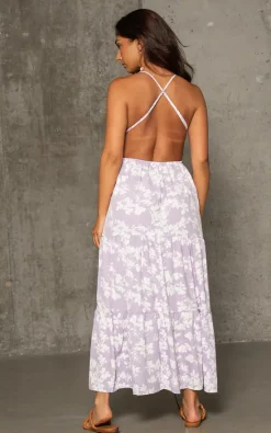 Wholesale ❤️ Goldie Lilac Flower Maxi Sun 👗 Dress 😀 -Alie Street Shop unnamed file 380