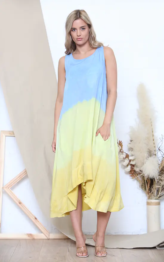 Buy β¨ Lucy Sparks Light Blue Strap Shoulder Tie Dye π Dress π 3 Buy β¨ Lucy Sparks Light Blue Strap Shoulder Tie Dye π Dress π