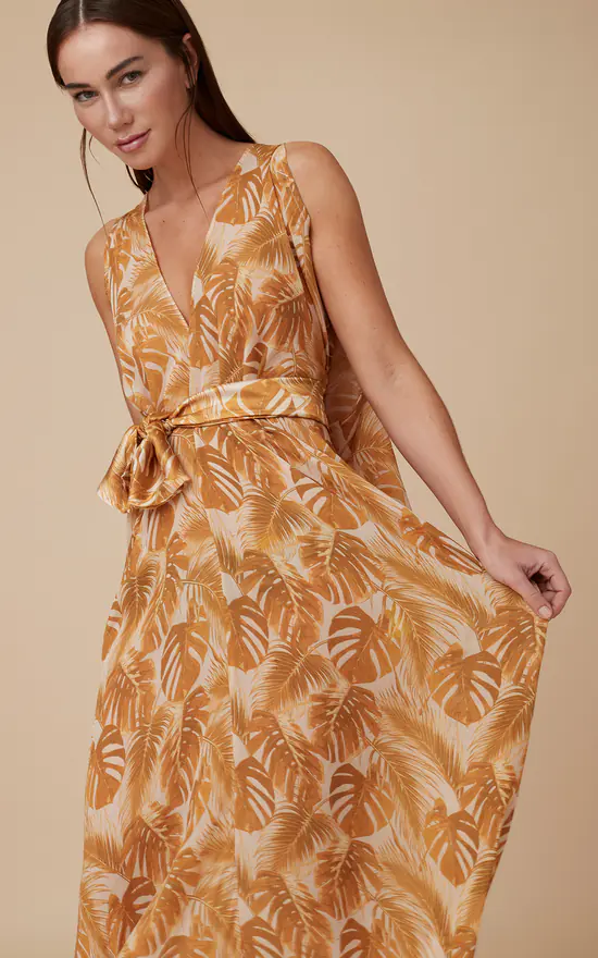 Cheap β€οΈ Coco Riko Ibiza Gold Leaf Printed Kaftan π Dress π 4 Cheap β€οΈ Coco Riko Ibiza Gold Leaf Printed Kaftan π Dress π - Image 2