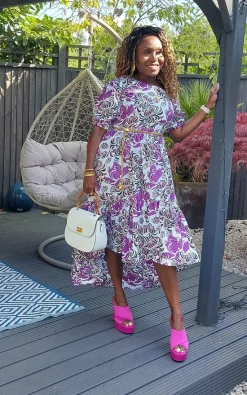 Wholesale 💯 Dals Hart Peony Purple Bardot High Low Maxi 👗 Dress ✨ -Alie Street Shop unnamed file 508