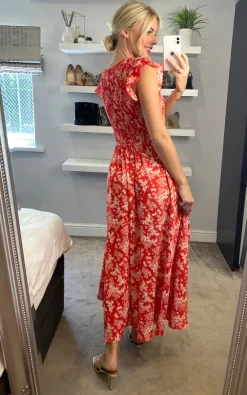 Deals π Izabel London Red Floral Smocked Bodice Maxi π Dress π 9 Deals π Izabel London Red Floral Smocked Bodice Maxi π Dress π -Alie Street Shop unnamed file 637