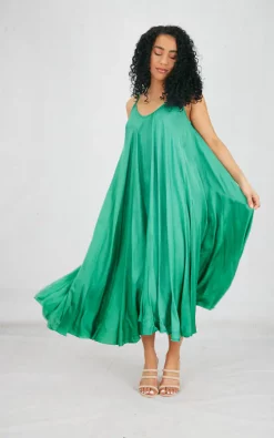 Promo 🛒 Boutique Store Green Strappy Maxi 👗 Dress ⌛ -Alie Street Shop unnamed file 68