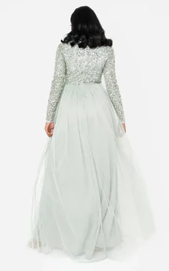 Outlet π Maya Deluxe Green Lily Embellished Long Sleeve Bridesmaid Maxi π Dress π― 7 Outlet π Maya Deluxe Green Lily Embellished Long Sleeve Bridesmaid Maxi π Dress π― -Alie Street Shop unnamed file 714