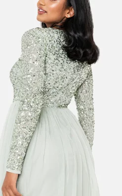 Outlet π Maya Deluxe Green Lily Embellished Long Sleeve Bridesmaid Maxi π Dress π― 8 Outlet π Maya Deluxe Green Lily Embellished Long Sleeve Bridesmaid Maxi π Dress π― -Alie Street Shop unnamed file 715