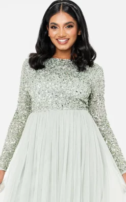 Outlet π Maya Deluxe Green Lily Embellished Long Sleeve Bridesmaid Maxi π Dress π― 9 Outlet π Maya Deluxe Green Lily Embellished Long Sleeve Bridesmaid Maxi π Dress π― -Alie Street Shop unnamed file 716