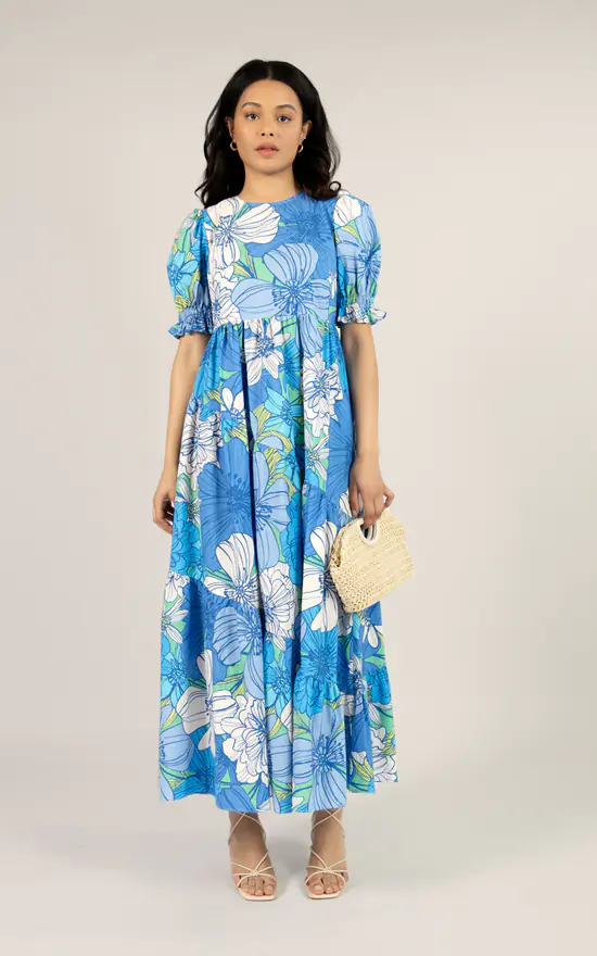 Best reviews of βοΈ Lavaand The Cecelia Organic Cotton Maxi π Dress In Blue Floral π€© 3 Best reviews of βοΈ Lavaand The Cecelia Organic Cotton Maxi π Dress In Blue Floral π€©