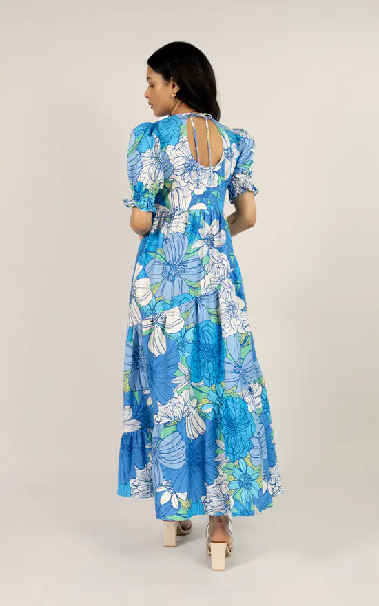 Best reviews of βοΈ Lavaand The Cecelia Organic Cotton Maxi π Dress In Blue Floral π€© 4 Best reviews of βοΈ Lavaand The Cecelia Organic Cotton Maxi π Dress In Blue Floral π€© - Image 2